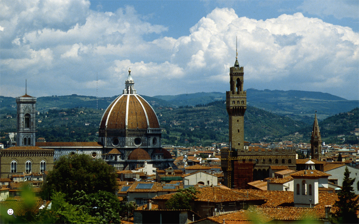 Florenz, Fotografie um 1985, Bild: Michael Schnell