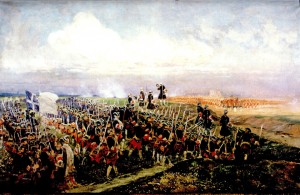 Schlacht bei Fontenoy im Jahre 1745 (Gemälde von Edouard D'Etaille) / Quelle: Wikimedia Commons