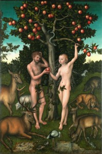 Lukas Cranach d. Ä.: Adam und Eva, 1526; London, Courtault Institute of Arts, Source/Photographer: Courtauld Institute of Art