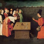 Hieronymus Bosch: Der Gaukler, um 1500; Bild: 5.555 Meisterwerke. © 2000 DIRECTMEDIA Publishing GmbH
