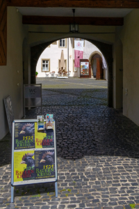 Eingang zum Henneberg-Museum in Münnerstadt; Bild: Michael Schnell