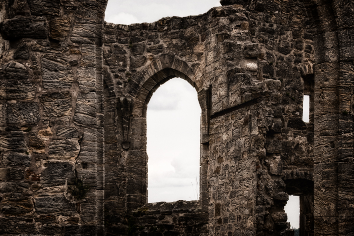 Burg Altenstein (Unterfranken), die im Bauernkrieg beschädigt wurde. Bild: Michael Schnell