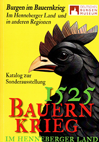 Cover des Ausstellungskatalogs Burgen im Bauernkrieg des Deutschen Burgenmuseums