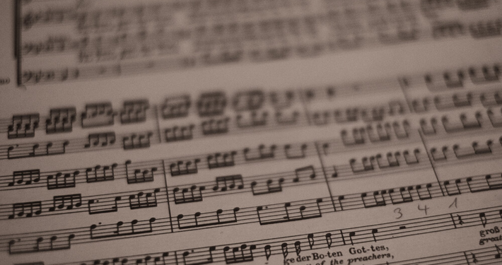 Notenblatt; Bild: Michael Schnell