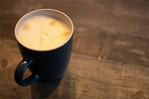 Tasse Milchkaffee