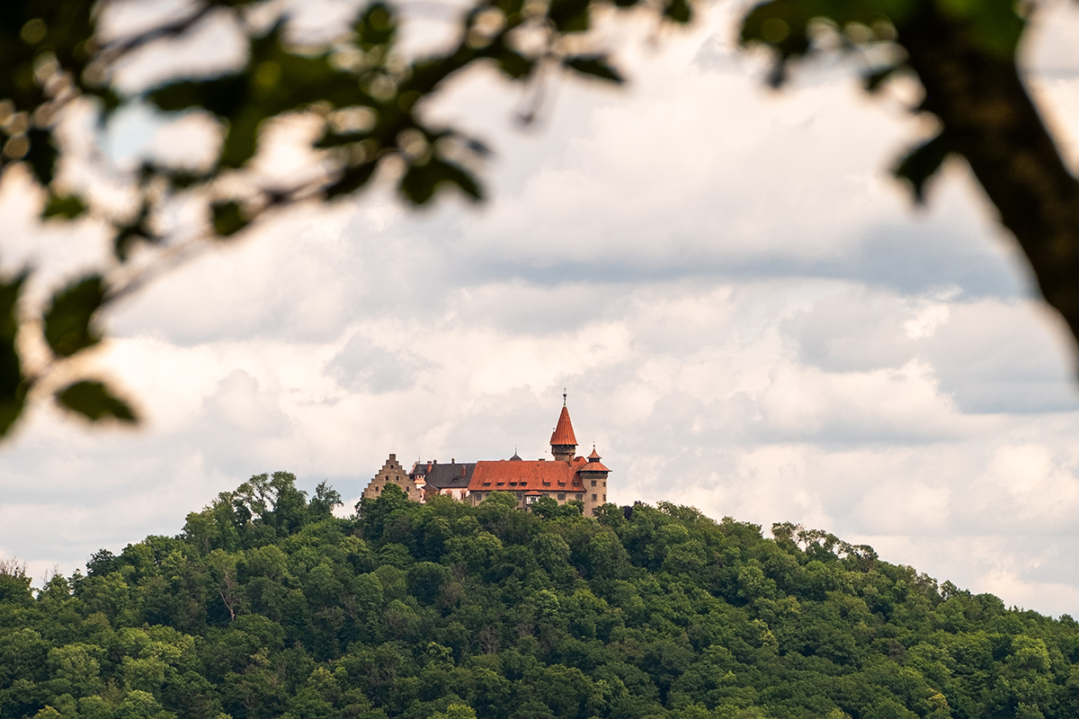 Die Höhenburg Veste Heldburg; Bild: Michael Schnell