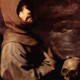 Francisco de Zurbarán: Meditierender Hl. Franziskus mit Totenschädel, ca. 1658 (Wikemedia commons, public domain)