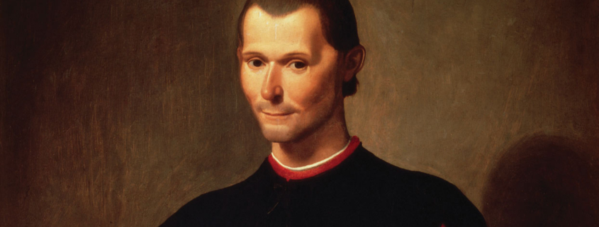 Santi di Tito (1536–1603): Portrait of Niccolò Machiavelli (1550–1600); Wikimedia commons, public Domain)